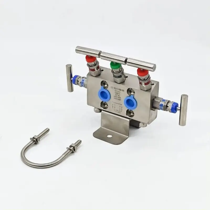 Stainless Steel Five Valve Differential Pressure Transmitter Five Valve Group
Stainless Steel Five Valve Differential Pressure Transmitter Five Valve Group