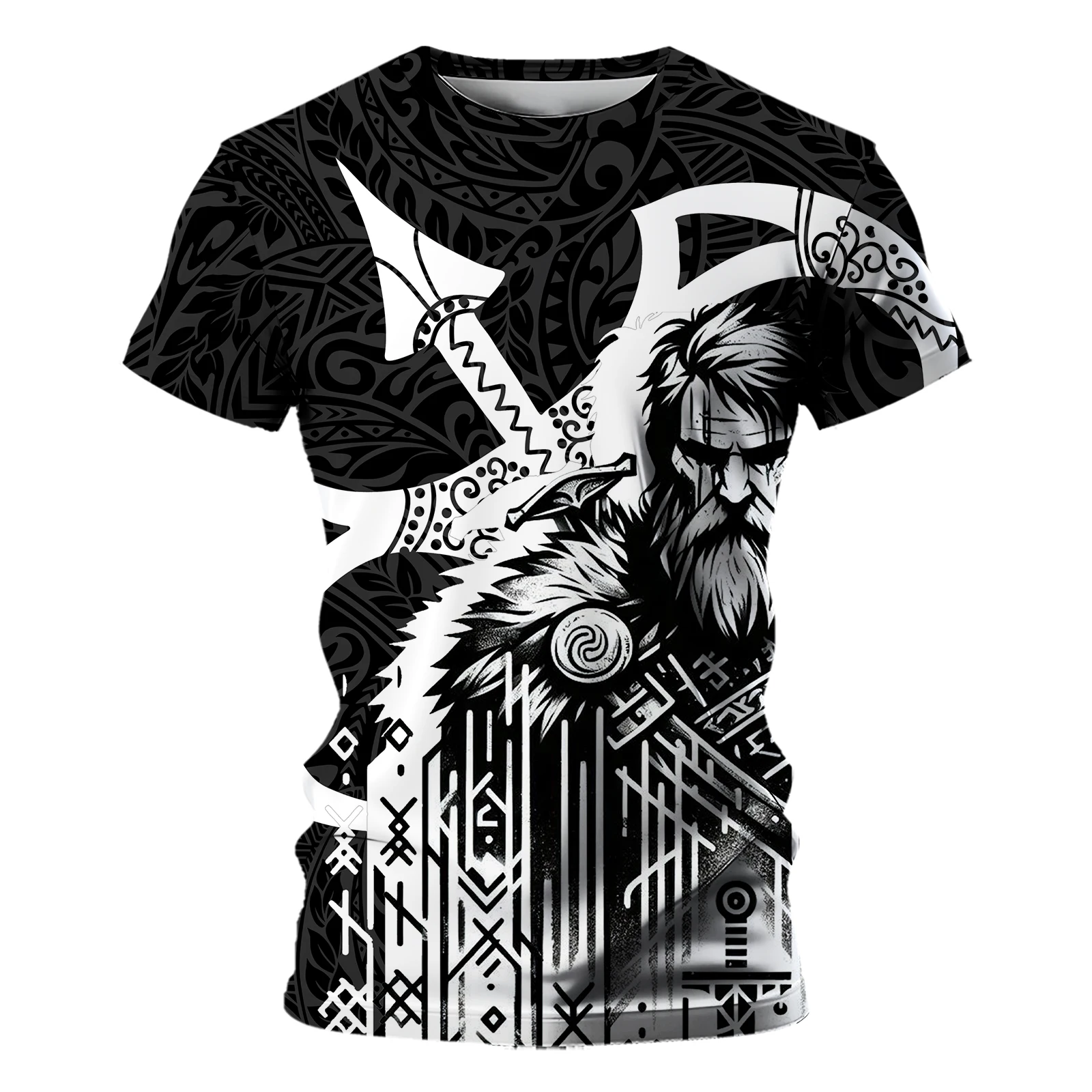Nordic Pirates Print Men's T-Shirts Hip Hop Trend Harajuku Vintage Clothes Casual O-neck Short Sleeve Summer Fashion Street Tops
Nordic Pirates Print Men's T-Shirts Hip Hop Trend Harajuku Vintage Clothes Casual O-neck Short Sleeve Summer Fashion Street Tops