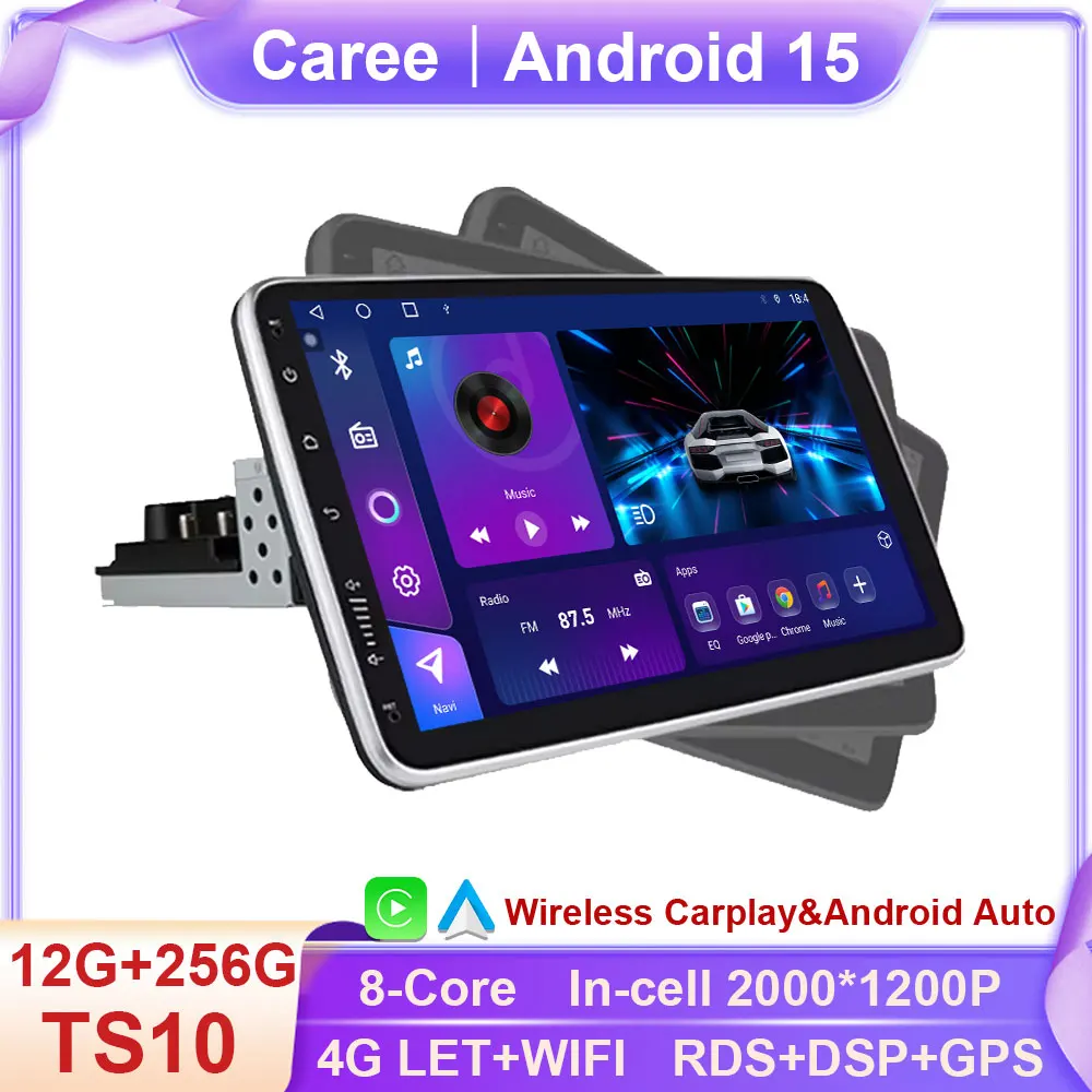 Android Car 9/10.1inch Universal Single Rotation Car Radio Carplay Multimedia Player GPS Navigation Car Stereo Bluetooth 4G WIFI
Android Car 9/10.1inch Universal Single Rotation Car Radio Carplay Multimedia Player GPS Navigation Car Stereo Bluetooth 4G WIFI