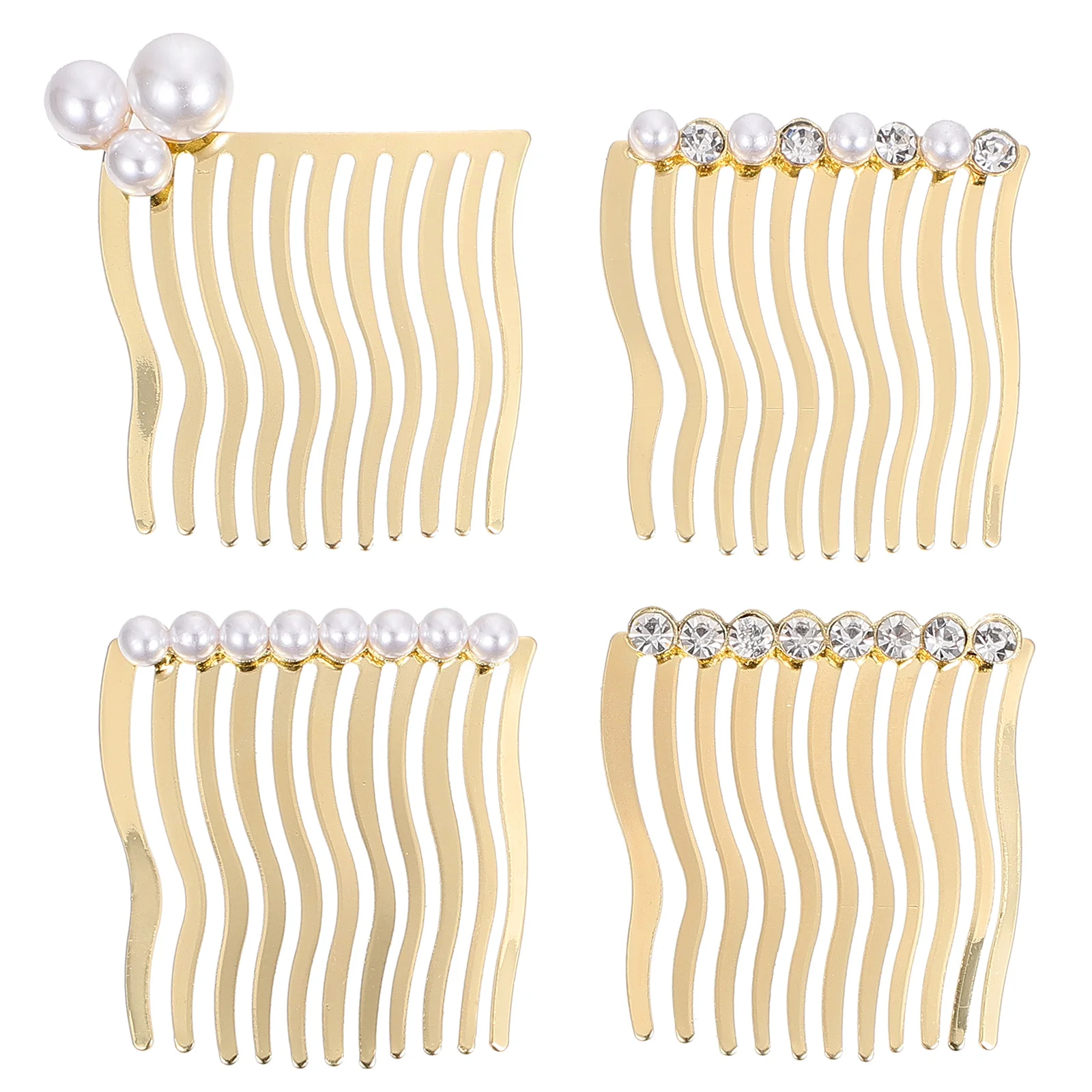 4pcs Pearl Hair Comb Elegant Accessories Anti Static Smooth Surface Detangle Hair Types Prevent Breakage Hairdressing Comb
4pcs Pearl Hair Comb Elegant Accessories Anti Static Smooth Surface Detangle Hair Types Prevent Breakage Hairdressing Comb