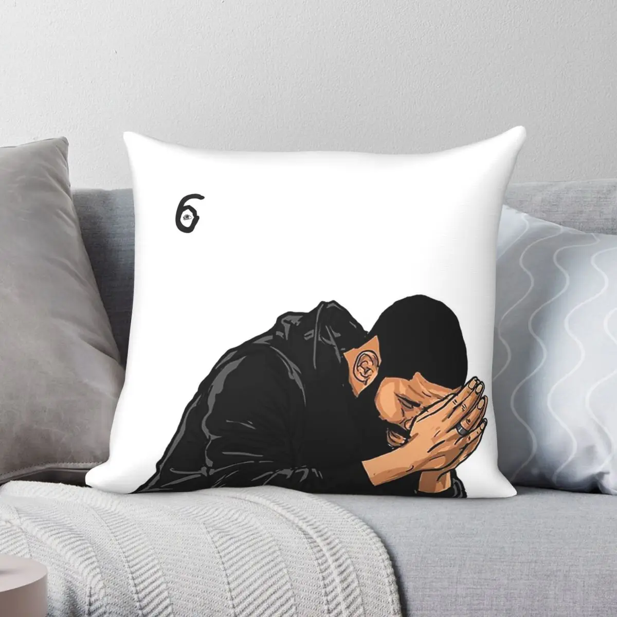 Drake 6 God Song Pillowcase Polyester Linen Velvet Creative Zip Decor Pillow Case Sofa Cushion Cover
Drake 6 God Song Pillowcase Polyester Linen Velvet Creative Zip Decor Pillow Case Sofa Cushion Cover