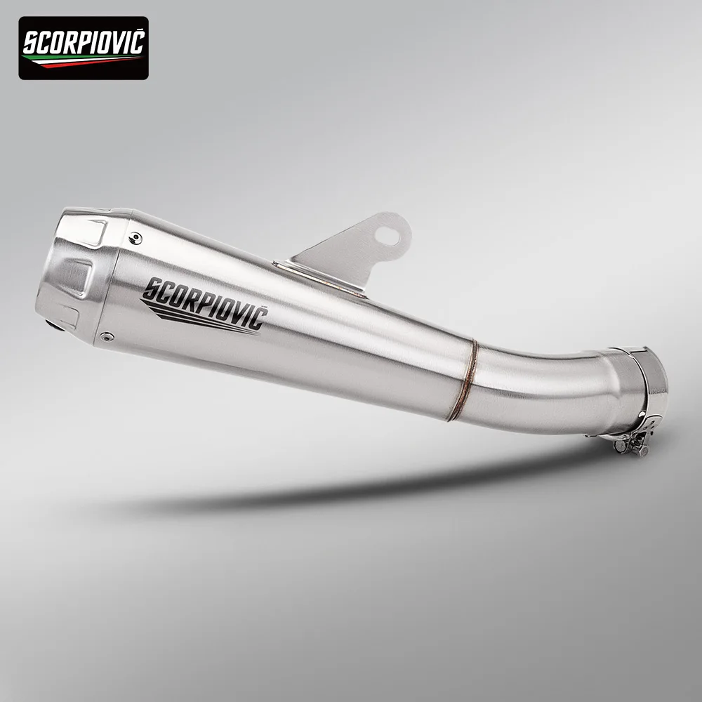 Motorcycle system exhaust pipe for AW30 for ZXMOTO 500F Slip On integrated middle and tail section stainless steel
Motorcycle system exhaust pipe for AW30 for ZXMOTO 500F Slip On integrated middle and tail section stainless steel