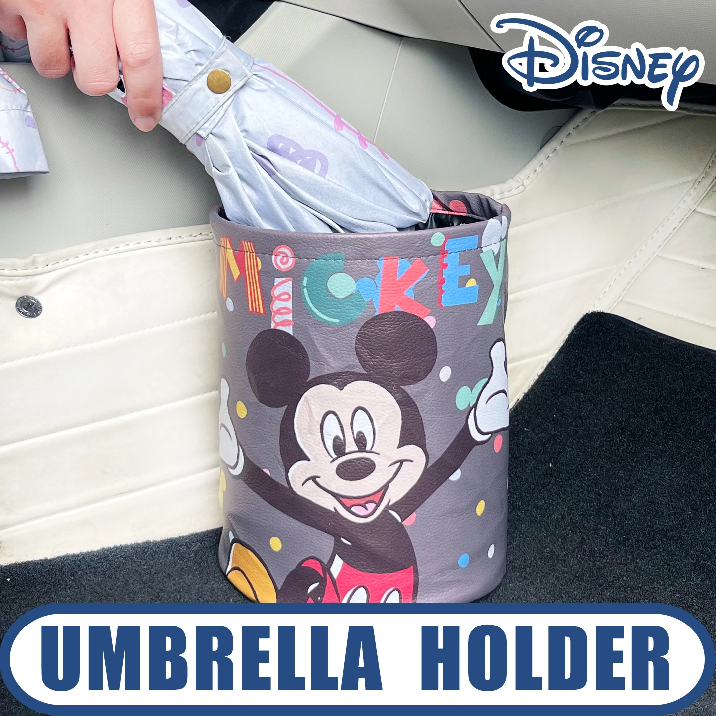 Disney Mickey cute car wet umbrella holder storage back seat hanging stand case box cover bag bin canister organizer accessories
Disney Mickey cute car wet umbrella holder storage back seat hanging stand case box cover bag bin canister organizer accessories
