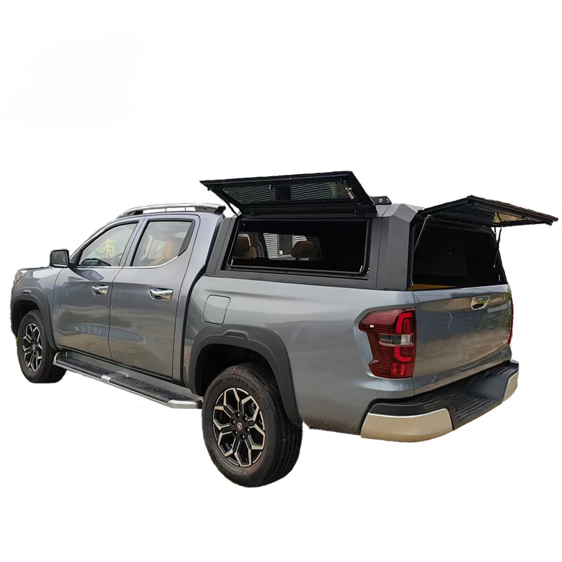 High Quality Pickup Truck Bed Cover Integrated High Rear Canopy Fit for Lan-top 2023
High Quality Pickup Truck Bed Cover Integrated High Rear Canopy Fit for Lan-top 2023