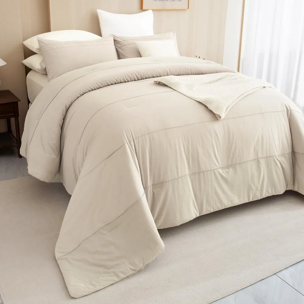 Одеяло большого размера CozyTide, королевский размер (120 x 120 дюймов), комплект постельного белья из 100% хлопка, мягкий плиссированный комплект постельного белья, 3 предмета Californ из пшеничного цвета
Одеяло большого размера CozyTide, королевский размер (120 x 120 дюймов), комплект постельного белья из 100% хлопка, мягкий плиссированный комплект постельного белья, 3 предмета Californ из пшеничного цвета