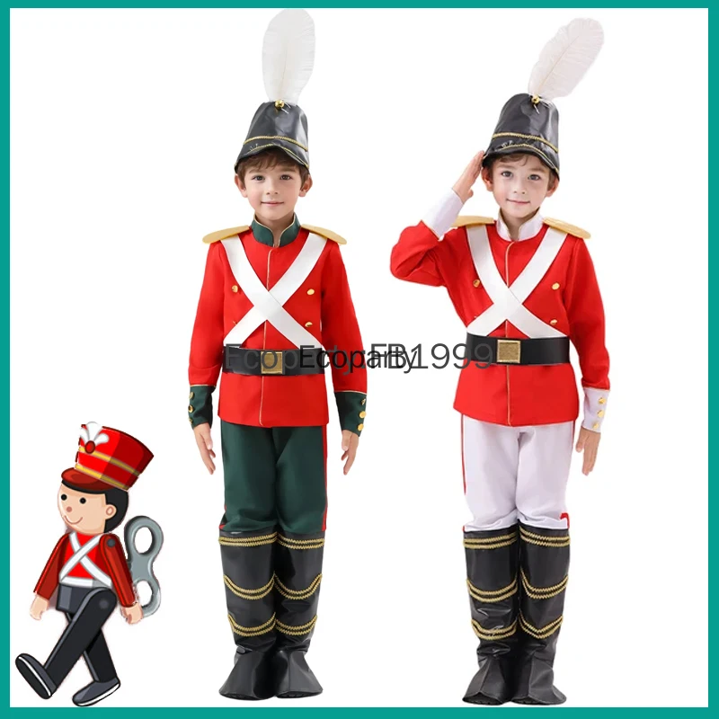 New Kids Fairy Character Toy Soldier Cosplay Costume for Boy Halloween Christmas Party Prince Role Play Performance Costume Suit
New Kids Fairy Character Toy Soldier Cosplay Costume for Boy Halloween Christmas Party Prince Role Play Performance Costume Suit