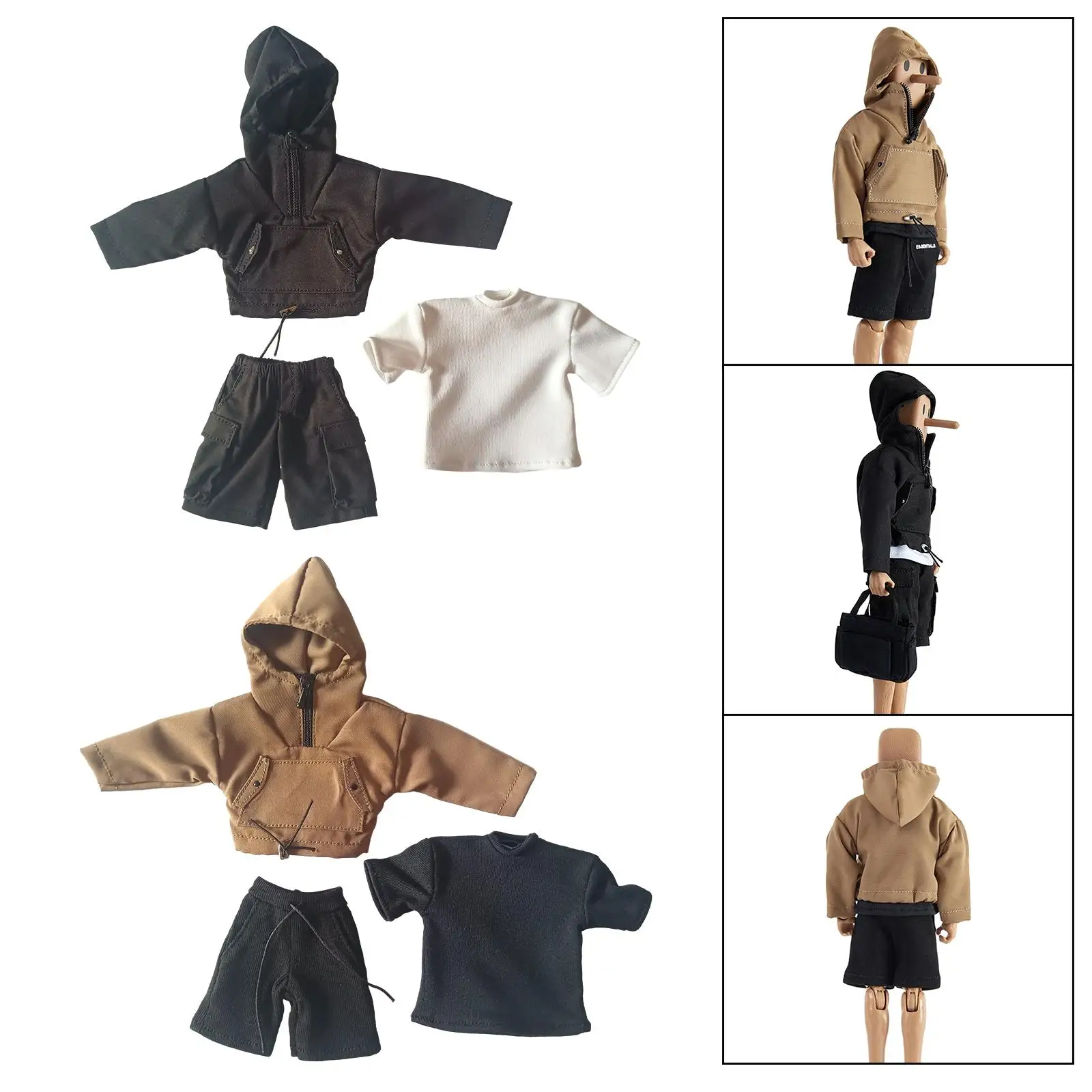 1:12 Scale Mans Figure Fashion Clothes 1/12 Scale Male Casual Clothes Classic Outfits for Doll 6'' Action Figures Accessories
1:12 Scale Mans Figure Fashion Clothes 1/12 Scale Male Casual Clothes Classic Outfits for Doll 6'' Action Figures Accessories