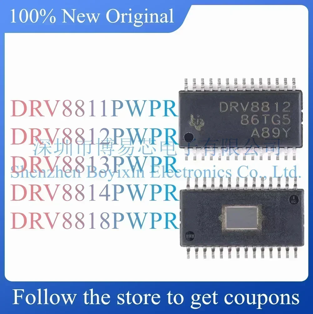 DRV8811PWPR DRV8812PWPR DRV8813PWPR DRV8814PWPR DRV8818PWPR Standard version
DRV8811PWPR DRV8812PWPR DRV8813PWPR DRV8814PWPR DRV8818PWPR Standard version