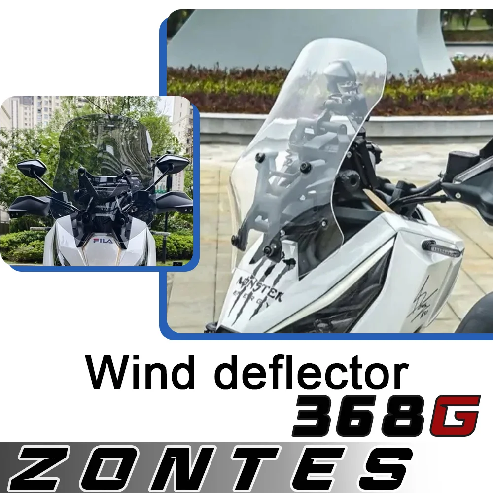 For ZONTES 368G windshield modification heightened windshield zontes 368g modified accessories front shield chest plate
For ZONTES 368G windshield modification heightened windshield zontes 368g modified accessories front shield chest plate