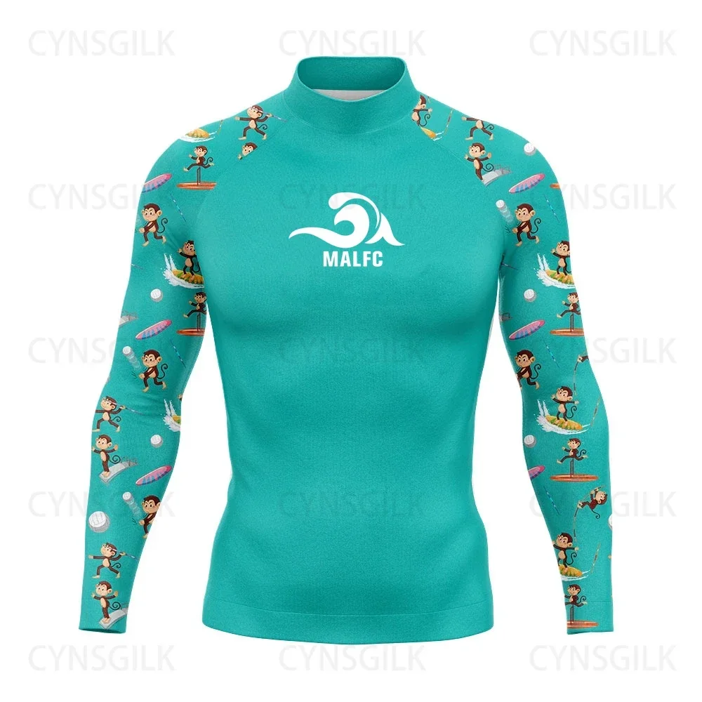 MALFC Rash guard for men Surfing Clothes Swimsuit Rashguard Surf Wear UPF 50 Water Sport Long Sleeve T-shirt Swimwear snorkeling
MALFC Rash guard for men Surfing Clothes Swimsuit Rashguard Surf Wear UPF 50 Water Sport Long Sleeve T-shirt Swimwear snorkeling
