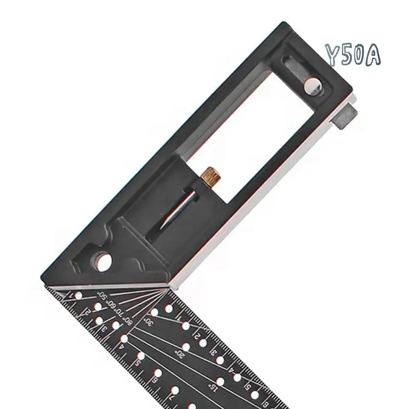 40CM Precision Marking Right Angle Ruler 45/90 Degree Hole Angle Ruler Industrial Scribe Marking Angle Gauge Woodworking
40CM Precision Marking Right Angle Ruler 45/90 Degree Hole Angle Ruler Industrial Scribe Marking Angle Gauge Woodworking