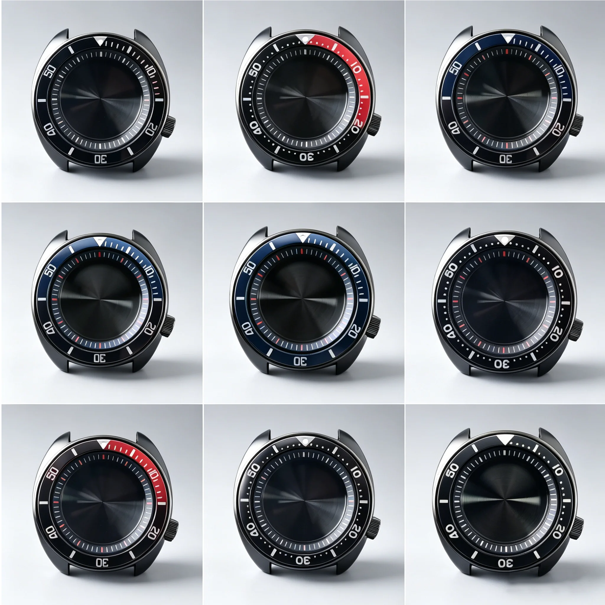 42mm Black SRPE NH35 Watch case men's watch sapphire glass stainless steel fits NH35 NH36 movement watch box Watch parts
42mm Black SRPE NH35 Watch case men's watch sapphire glass stainless steel fits NH35 NH36 movement watch box Watch parts
