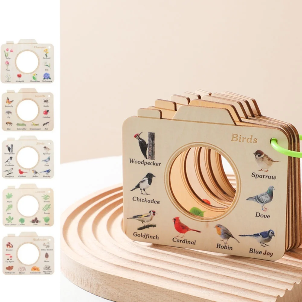 Montessori Wood Book Educational Toys For 0 12 Months Baby Outdoor Animals Plant Cognitive Kid Puzzle Toy Explore Nature Gift
Montessori Wood Book Educational Toys For 0 12 Months Baby Outdoor Animals Plant Cognitive Kid Puzzle Toy Explore Nature Gift