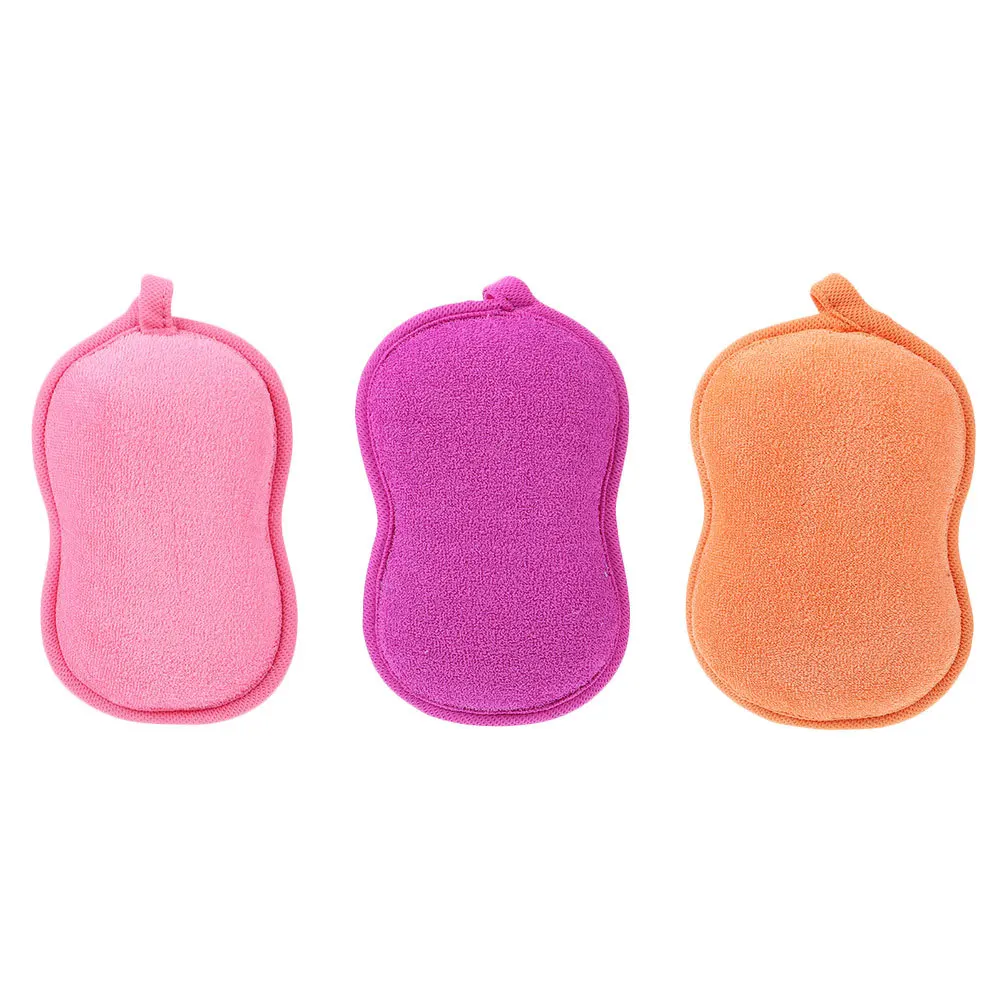 Набор из 3 губок для ванны в форме арахиса для детей: скрабер для душа, отшелушивающий массажер для тела, нежный очиститель кожи и кожи головы для ежедневного использования
Набор из 3 губок для ванны в форме арахиса для детей: скрабер для душа, отшелушивающий массажер для тела, нежный очиститель кожи и кожи головы для ежедневного использования