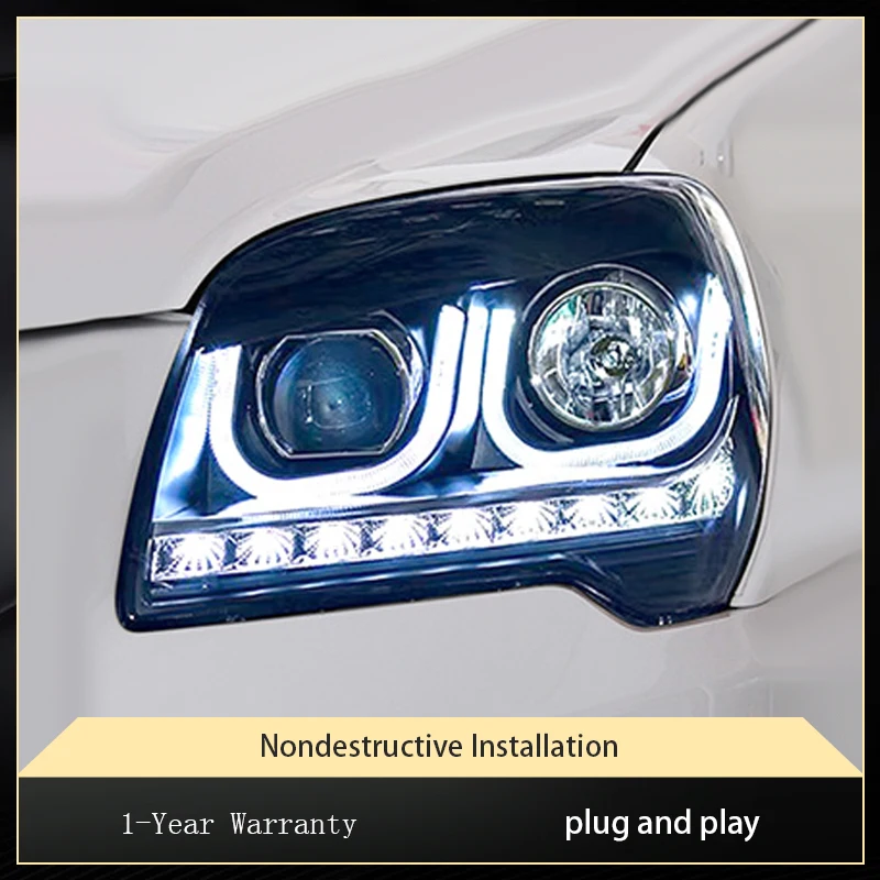 Автомобильные фары для Kia Sportage 2007-2012, фары модифицированные светодиодный Двойные Цвета DRL, двойные линзы, Ксеноновые аксессуары для передней фары
Автомобильные фары для Kia Sportage 2007-2012, фары модифицированные светодиодный Двойные Цвета DRL, двойные линзы, Ксеноновые аксессуары для передней фары