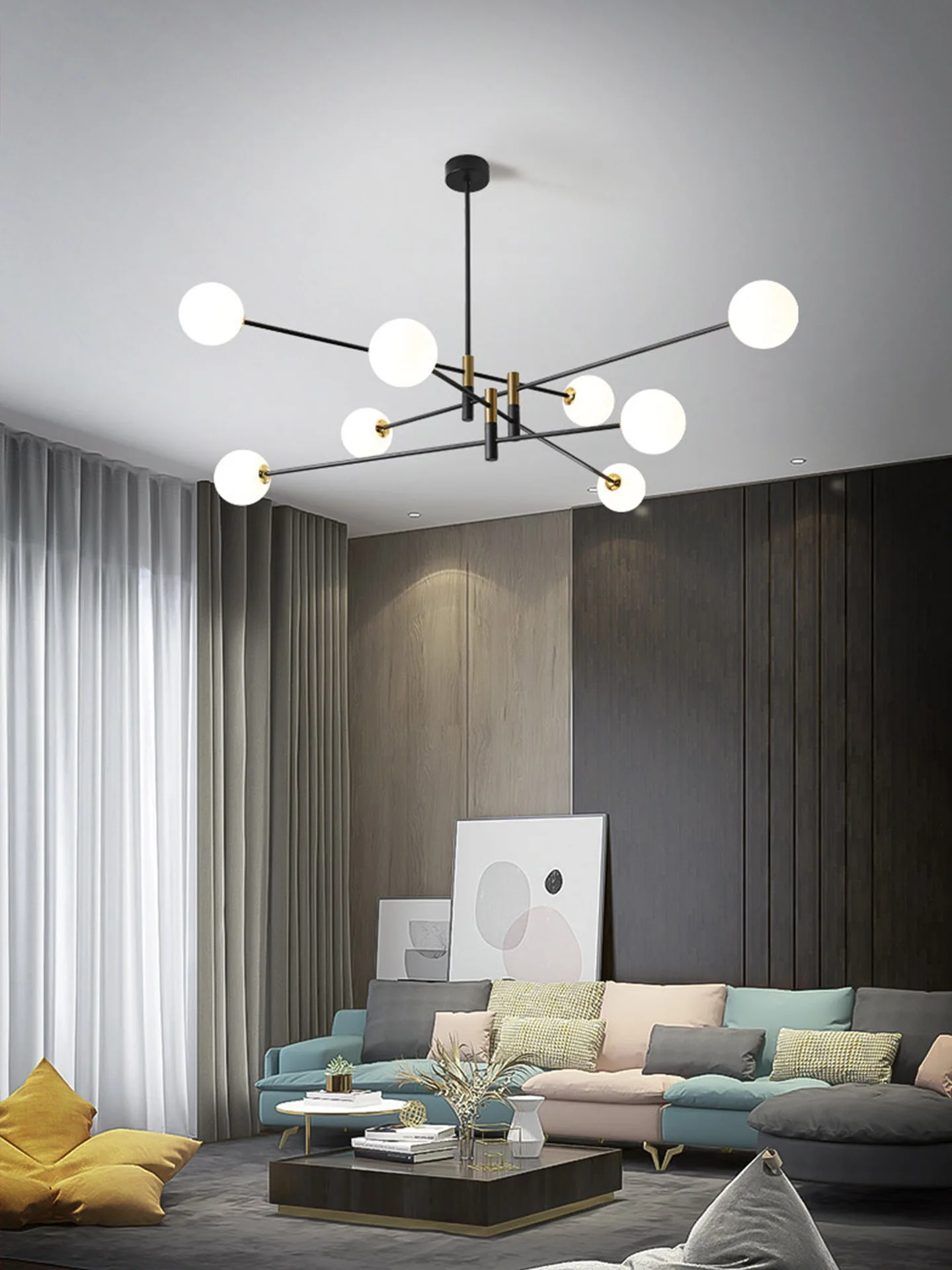Modern Nordic Adjustable Angle LED Pendant Light, Minimalist Magic Bean Hanging Lamp for Dining Room Living Room, Home Decor
Modern Nordic Adjustable Angle LED Pendant Light, Minimalist Magic Bean Hanging Lamp for Dining Room Living Room, Home Decor