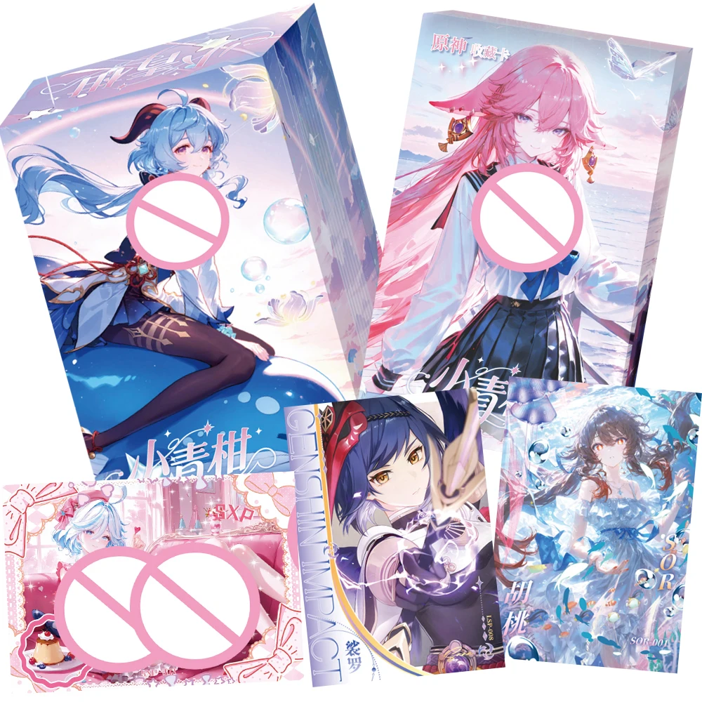 Adventure Game IP Genshin Impact Collection Cards Dreamy Sweet and Romantic Rare Character Hot Stamping Flash Cards Fun Toy Gift
Adventure Game IP Genshin Impact Collection Cards Dreamy Sweet and Romantic Rare Character Hot Stamping Flash Cards Fun Toy Gift
