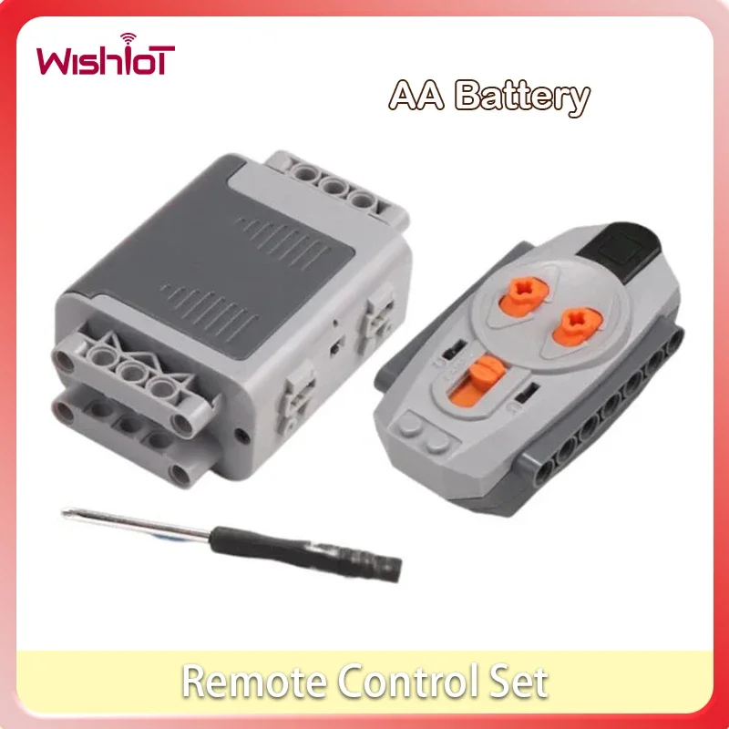 AA/AAA/Lithium Battery Box Remote Control Compatible Building Block APP Programming Control for DIY RC Car Robot Projects
AA/AAA/Lithium Battery Box Remote Control Compatible Building Block APP Programming Control for DIY RC Car Robot Projects
