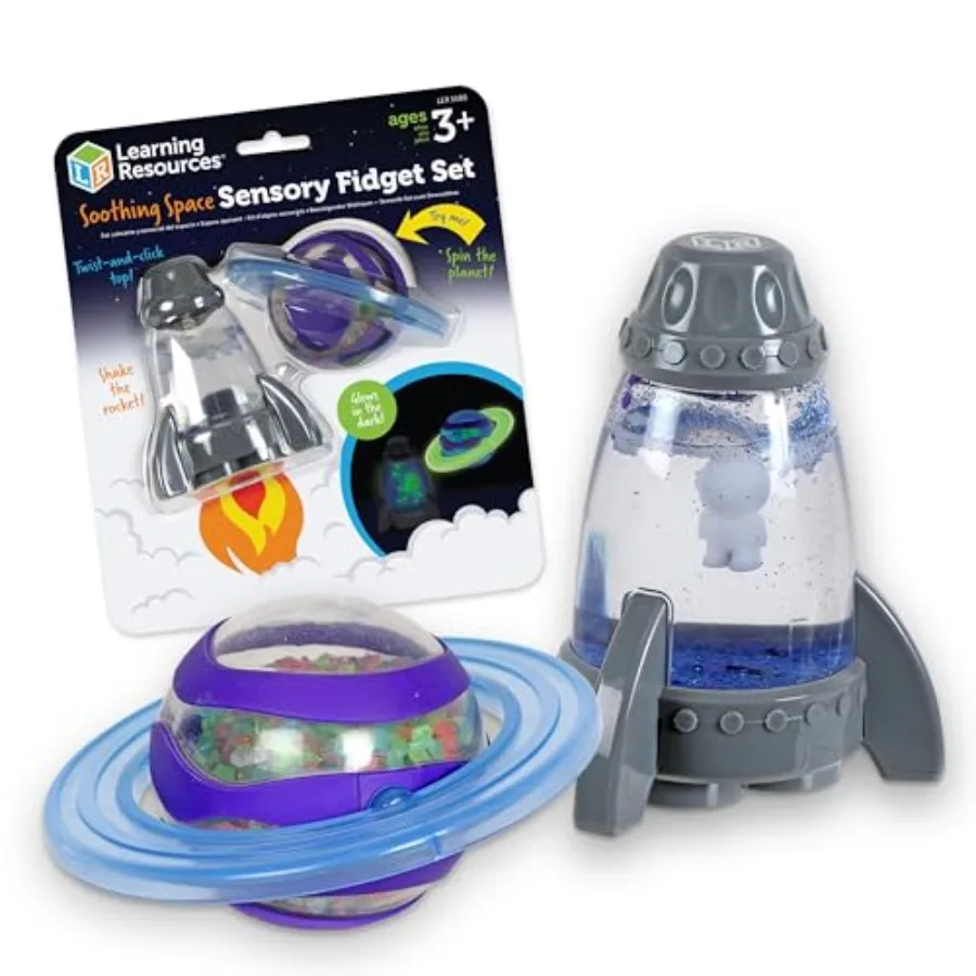 Soothing Space Sensory Fidget Set: Calming Sensory Toys, Tactile STEM Fidgets for,Cute Planet Spinner, Calm Down Corner Supplie
Soothing Space Sensory Fidget Set: Calming Sensory Toys, Tactile STEM Fidgets for,Cute Planet Spinner, Calm Down Corner Supplie