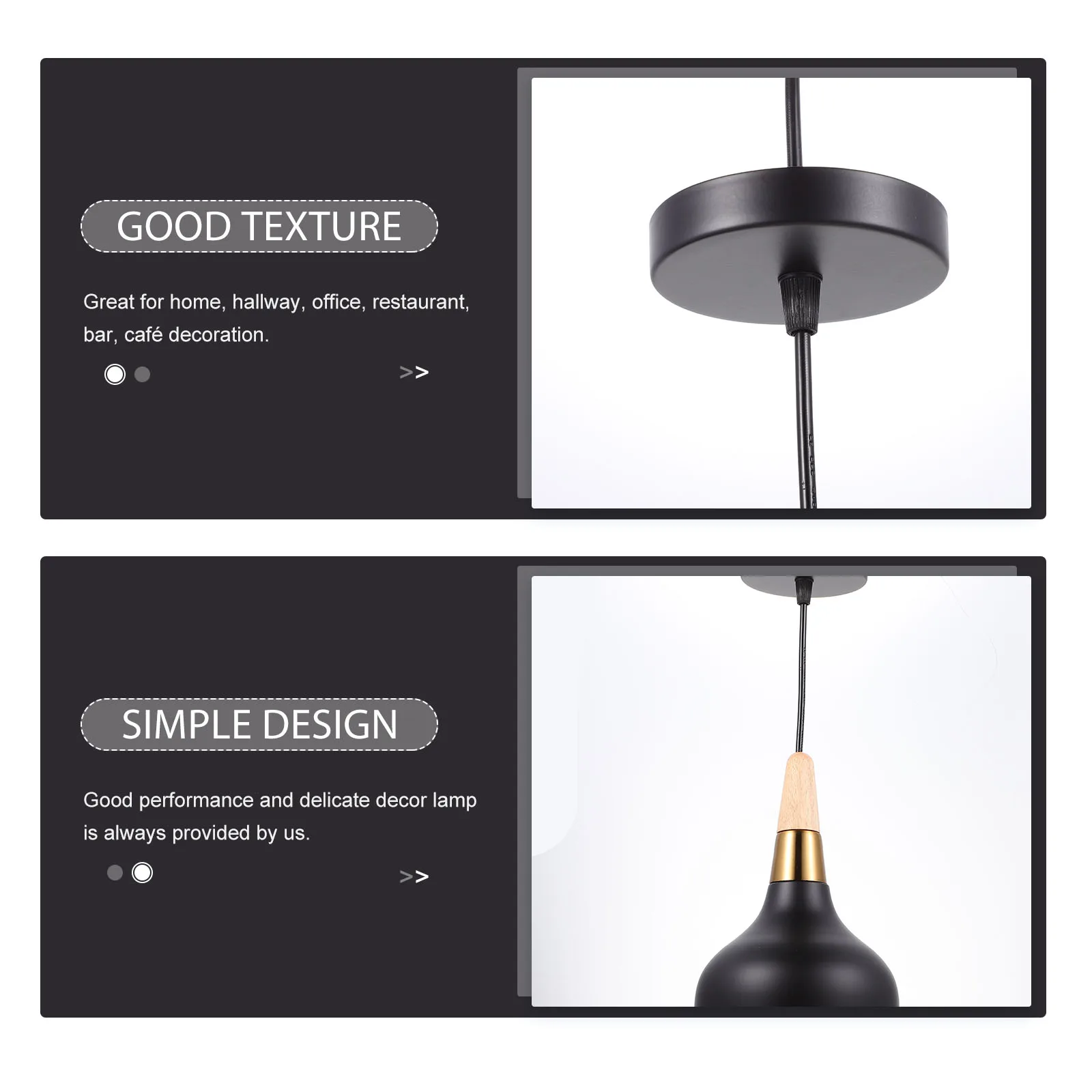 Bar Head Hanging Lamp Modern Metal Wooden Pendant Light Decorative Ceiling Lamp for Restaurant Cafe Home Home Pendant Light
Bar Head Hanging Lamp Modern Metal Wooden Pendant Light Decorative Ceiling Lamp for Restaurant Cafe Home Home Pendant Light