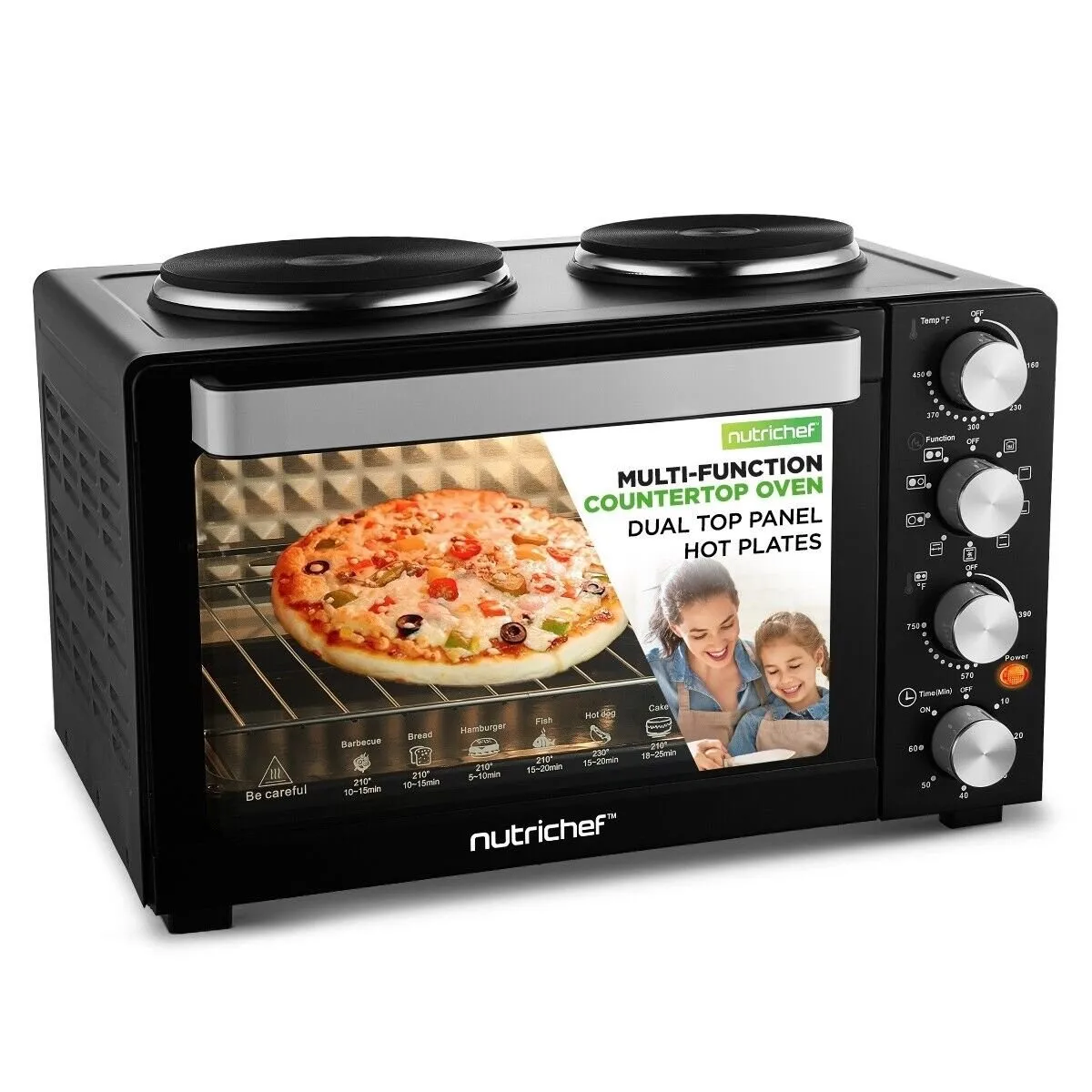 Convection Oven - Counter Top Rotisserie Toaster Oven
Convection Oven - Counter Top Rotisserie Toaster Oven