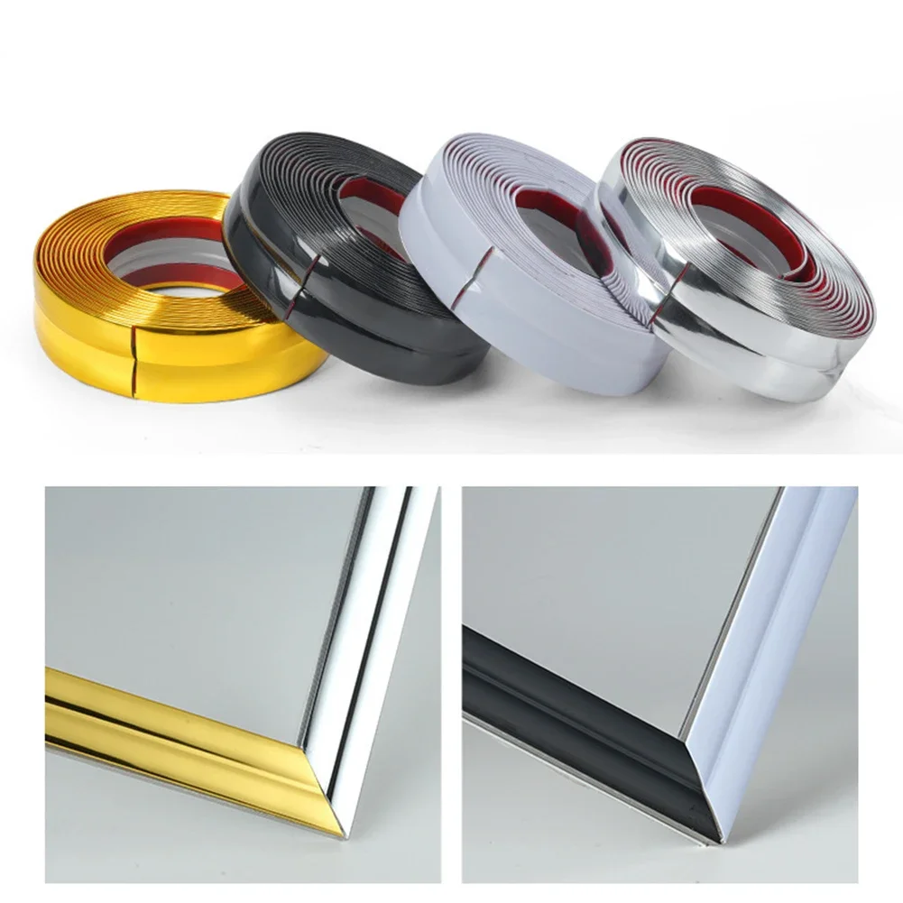 6M*2cm Wall Corner Decor Strip PVC Adhesive Wall Corner Decor Strip Decoration Tool Equipment For Home Decor Avoiding Collision
6M*2cm Wall Corner Decor Strip PVC Adhesive Wall Corner Decor Strip Decoration Tool Equipment For Home Decor Avoiding Collision