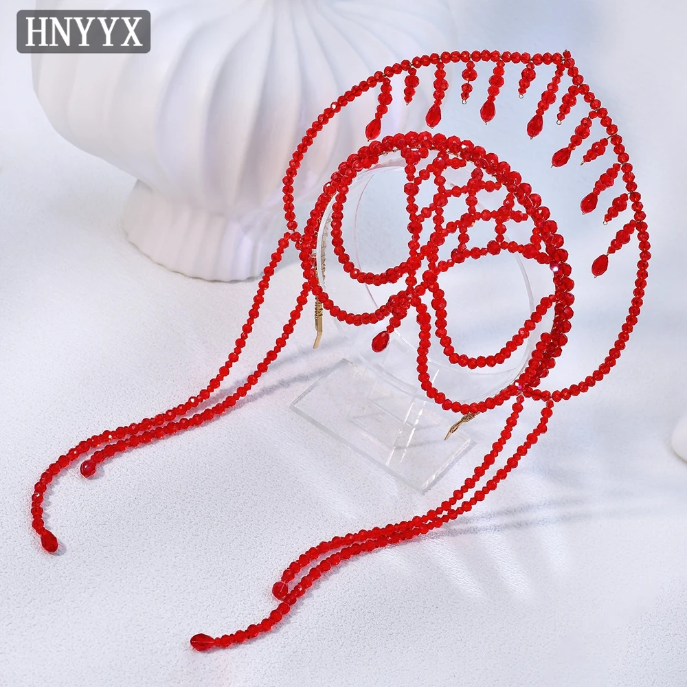 Модная свадебная красная корона-ободок YouLaPan с бахромой, элегантные женские аксессуары для волос с бисером, для свадьбы, вечеринки, выпускного бала, YXA417
Модная свадебная красная корона-ободок YouLaPan с бахромой, элегантные женские аксессуары для волос с бисером, для свадьбы, вечеринки, выпускного бала, YXA417