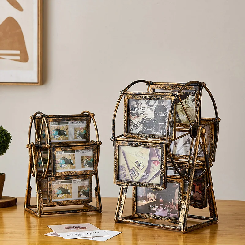 Creative Nordic Interior Ferris Wheel Decoration Home Living Room Decoration Room Photo Frame
Creative Nordic Interior Ferris Wheel Decoration Home Living Room Decoration Room Photo Frame