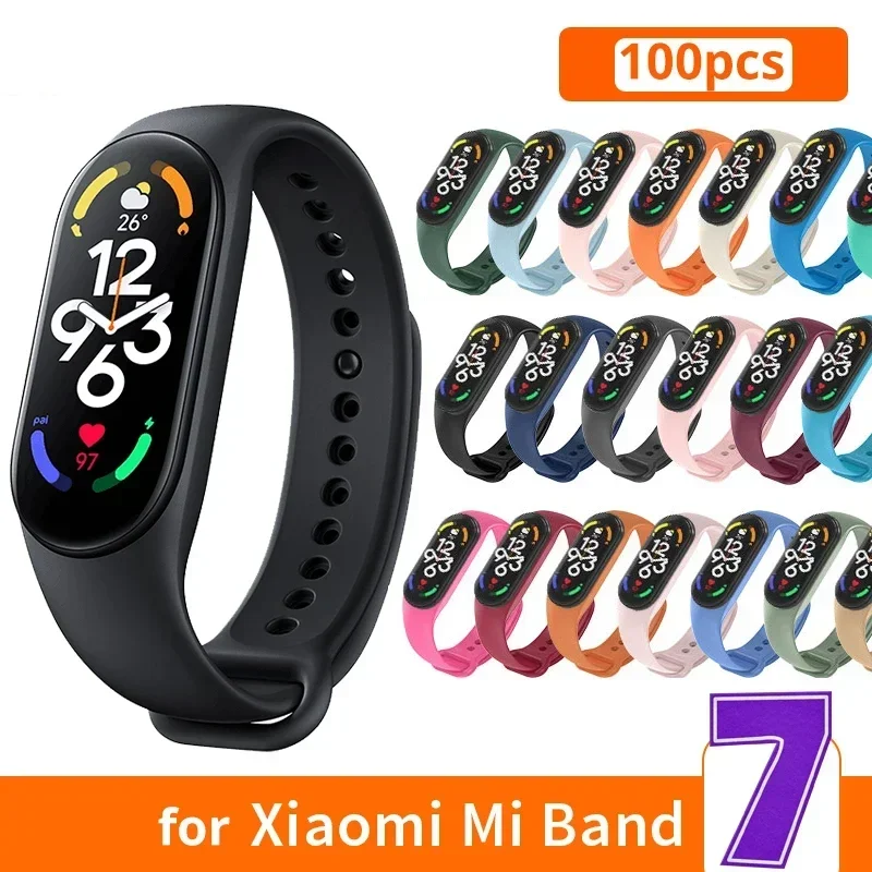 1 упаковка силиконового ремешка для Xiaomi Mi Band 7, 6, 5, браслет, ремешок на запястье, мягкий силиконовый ремешок Mi Band 7, ремни, браслет Correa Belt
1 упаковка силиконового ремешка для Xiaomi Mi Band 7, 6, 5, браслет, ремешок на запястье, мягкий силиконовый ремешок Mi Band 7, ремни, браслет Correa Belt