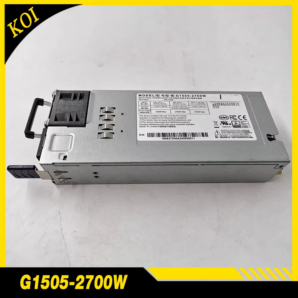 Резервный источник питания для Go-spower G1505-2700W, 2700 Вт, источник питания CRPS для тренировок AI, мощный серверный источник питания
Резервный источник питания для Go-spower G1505-2700W, 2700 Вт, источник питания CRPS для тренировок AI, мощный серверный источник питания