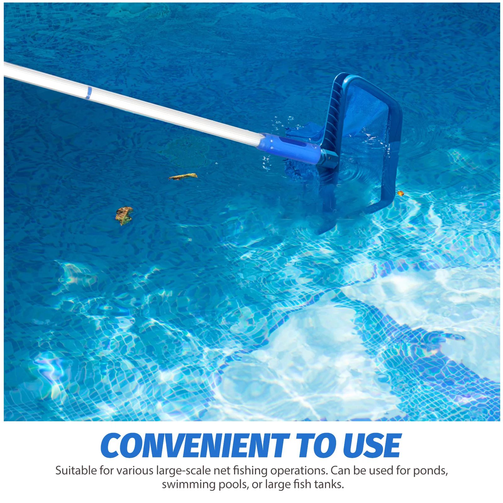 Adjustable Telescopic Rod Pool Cleaning Pole Swimming Pool Skimmer Net Accessory Aluminum Connecting Pole Cleaning Tools
Adjustable Telescopic Rod Pool Cleaning Pole Swimming Pool Skimmer Net Accessory Aluminum Connecting Pole Cleaning Tools