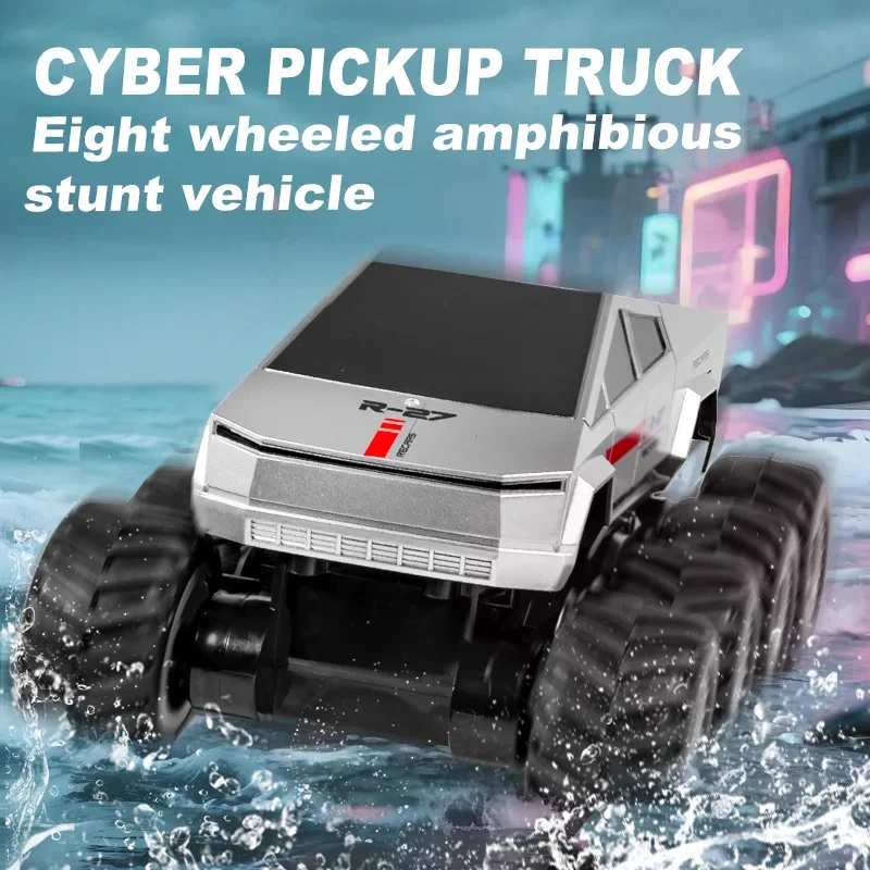 JJRC Q218 RC Pickup Truck Eight Wheel 8WD Amphibious Pickup Truck Car Children Electric Toy Climbing Off-road RC Vehicle
JJRC Q218 RC Pickup Truck Eight Wheel 8WD Amphibious Pickup Truck Car Children Electric Toy Climbing Off-road RC Vehicle
