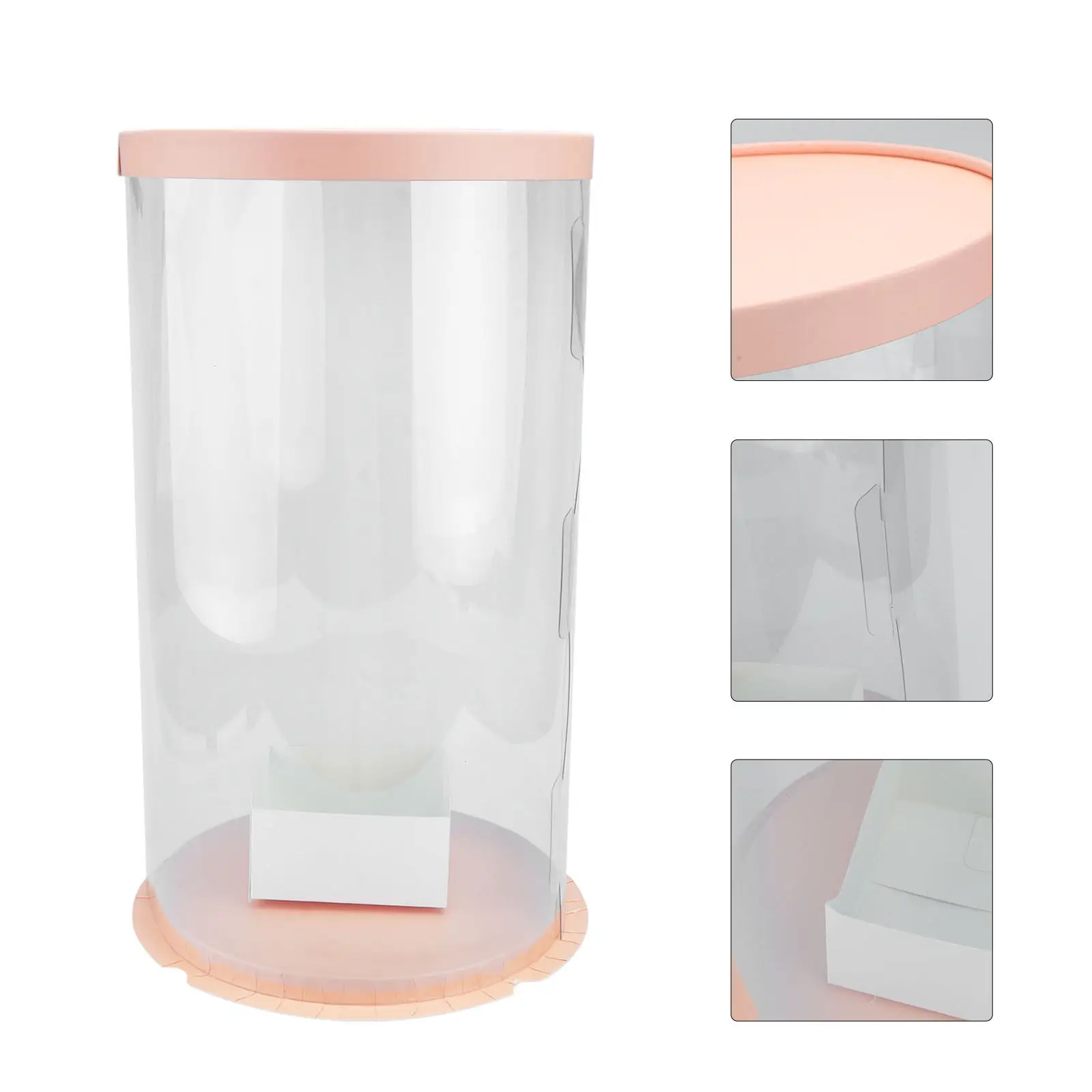 1Pcs Flower Box Round Transparent Bouquet Packaging Box for Valentine's Day Wedding Birthday Anniversary Gift Packaging
1Pcs Flower Box Round Transparent Bouquet Packaging Box for Valentine's Day Wedding Birthday Anniversary Gift Packaging