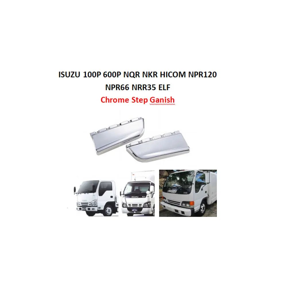 FDONG 1 Set 2 Pcs Chrome Step Ganish for ISUZU 600P NQR NKR-2006 100P HICOM NPR120 NPR66 NRR35 ELF
FDONG 1 Set 2 Pcs Chrome Step Ganish for ISUZU 600P NQR NKR-2006 100P HICOM NPR120 NPR66 NRR35 ELF