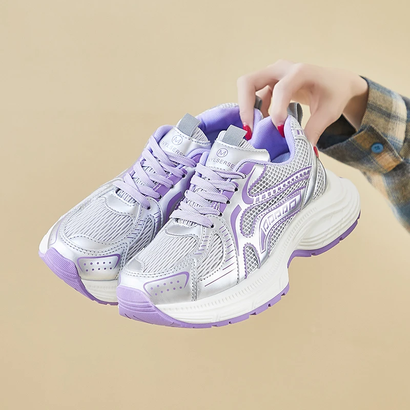 2025 New Multi Colored Womens Sports Shoes with Non Slip Lightweight Breathable Lace Up Spring Autumn Outdoor Mesh Casual Shoes
2025 New Multi Colored Womens Sports Shoes with Non Slip Lightweight Breathable Lace Up Spring Autumn Outdoor Mesh Casual Shoes