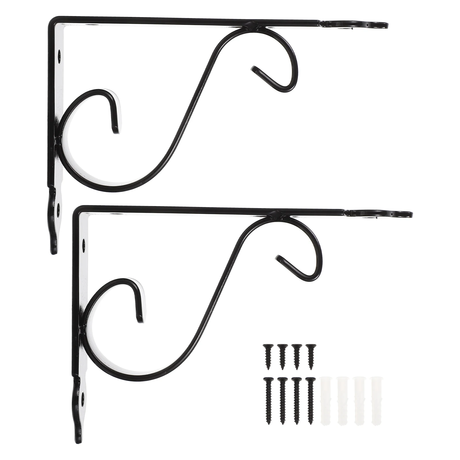 Iron Wall Shelf Bracket Heavy Duty Load Bearing Fixed Brackets for Home Organization
Iron Wall Shelf Bracket Heavy Duty Load Bearing Fixed Brackets for Home Organization