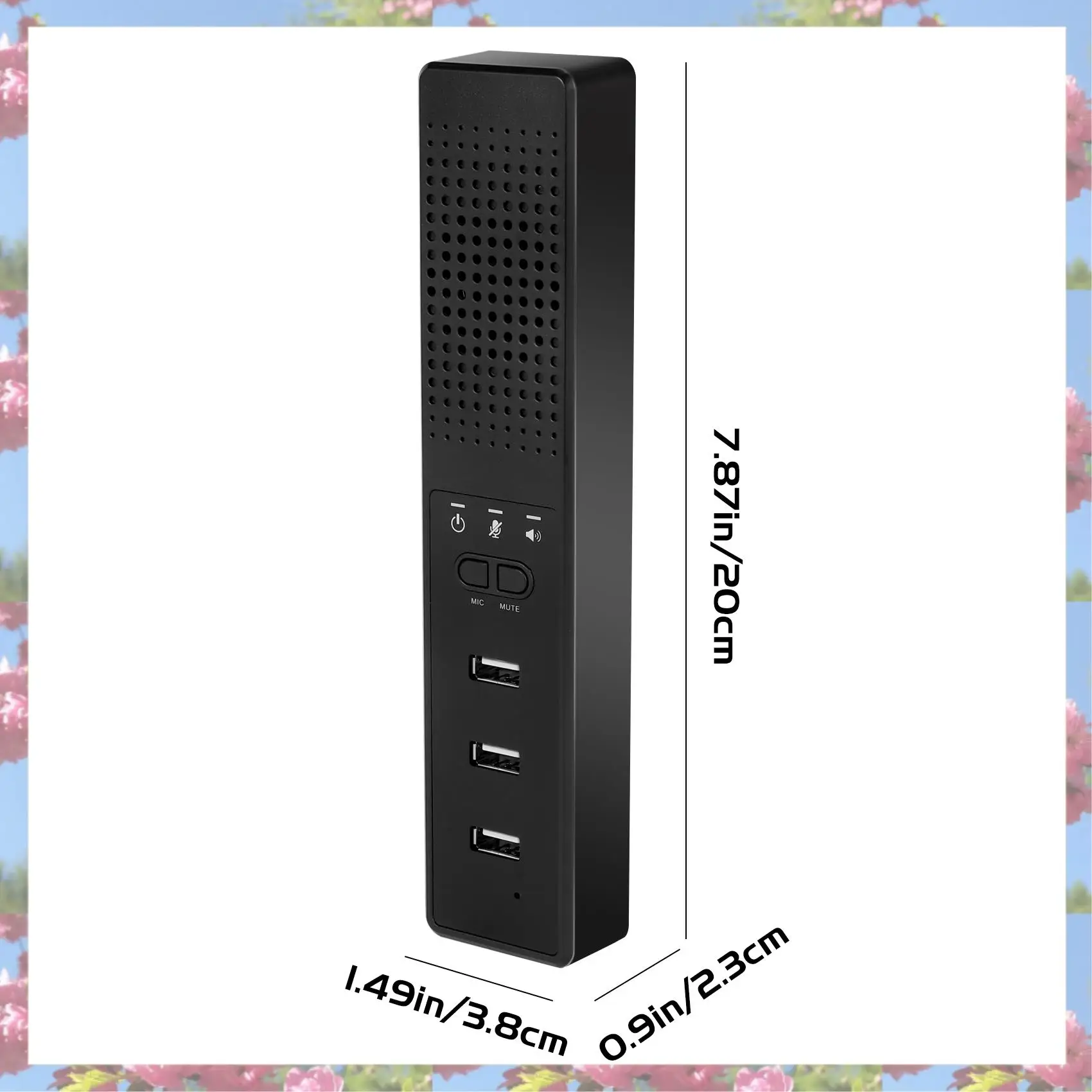 Компьютерные колонки 3 в 1, микрофоном и концентраторами, USB-динамик для конференций, микрофон для ПК для видеоконференций
Компьютерные колонки 3 в 1, микрофоном и концентраторами, USB-динамик для конференций, микрофон для ПК для видеоконференций