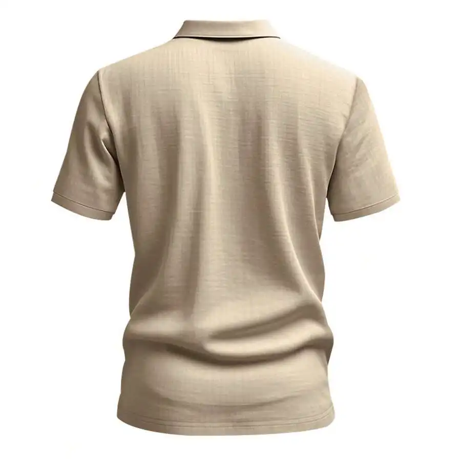 Beige Linen Mix Mens Short Sleeve Turn-Down Collar Shirt Loose Fit Casual Summer Top
Beige Linen Mix Mens Short Sleeve Turn-Down Collar Shirt Loose Fit Casual Summer Top