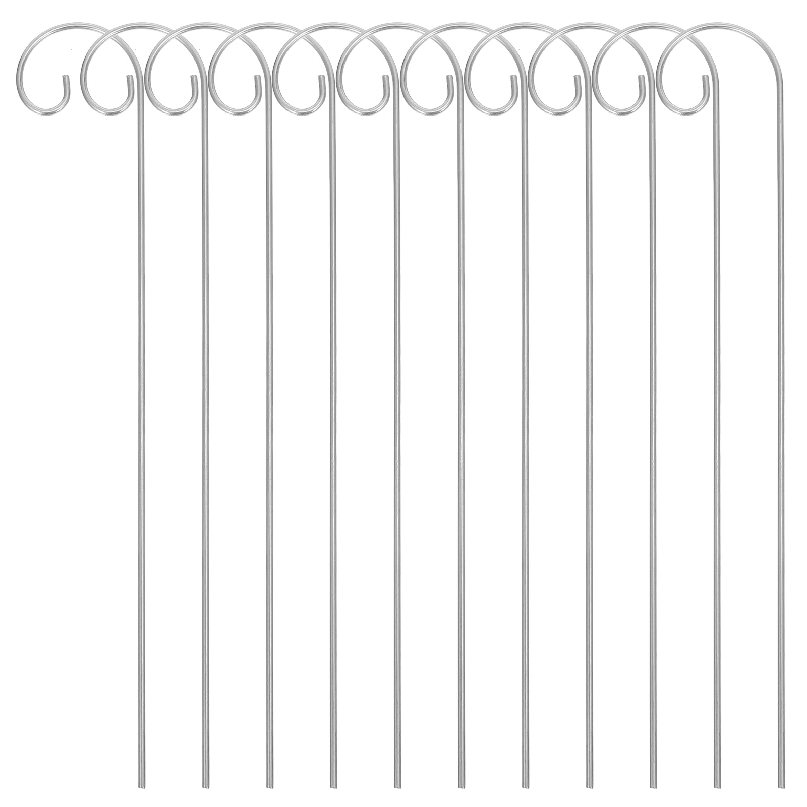 30 Pcs Plant Sign Hook Hooks Gardening Label Pens Metal Rod Silver Iron Planting Landmark Flower
30 Pcs Plant Sign Hook Hooks Gardening Label Pens Metal Rod Silver Iron Planting Landmark Flower