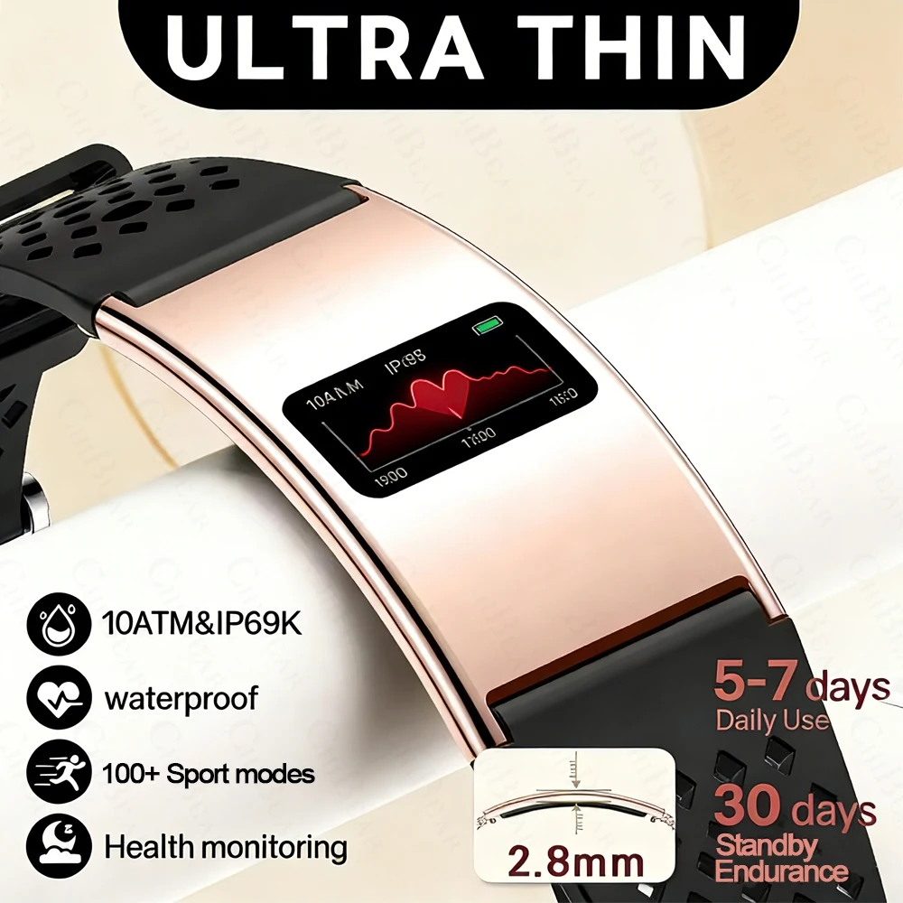 Новые ультратонкие смарт-часы 2026 года: умный браслет для мужчин и женщин, водонепроницаемый, для спорта и фитнеса, с мониторингом сердечного ритма и сна
Новые ультратонкие смарт-часы 2026 года: умный браслет для мужчин и женщин, водонепроницаемый, для спорта и фитнеса, с мониторингом сердечного ритма и сна