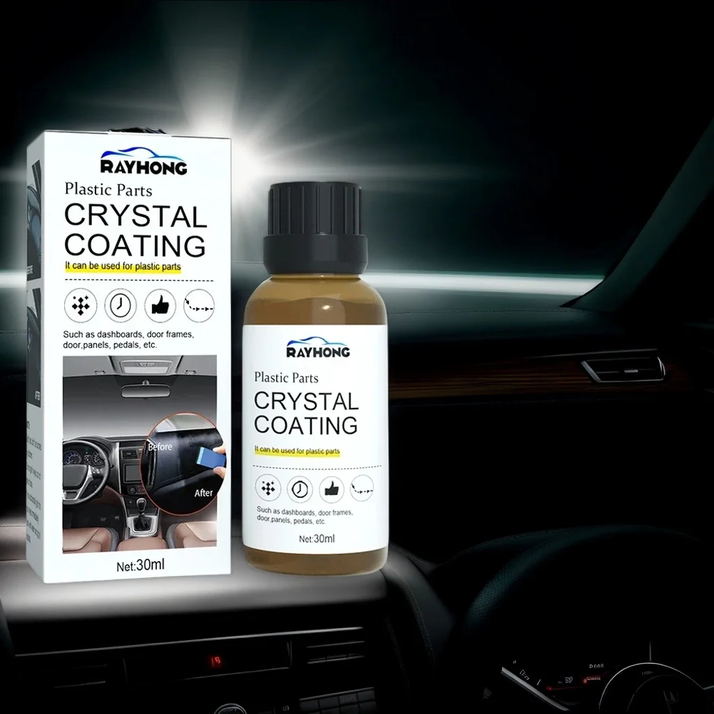 30ml Plastic Plating Crystal Coating Agent – Wax for Auto Interior Panels & Motorcycle Plastic Renovation (Shiny Coating Care)
30ml Plastic Plating Crystal Coating Agent – Wax for Auto Interior Panels & Motorcycle Plastic Renovation (Shiny Coating Care)