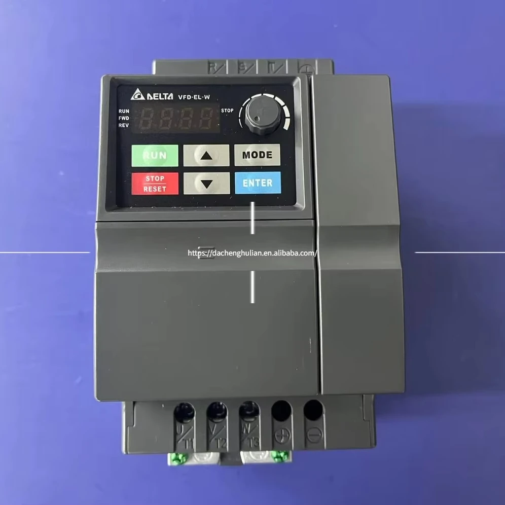 VFD-EL-W Series Frequency Inverter Drive AC Drive VFD022EL21W 2HP 2.2KW 230V 11A
VFD-EL-W Series Frequency Inverter Drive AC Drive VFD022EL21W 2HP 2.2KW 230V 11A