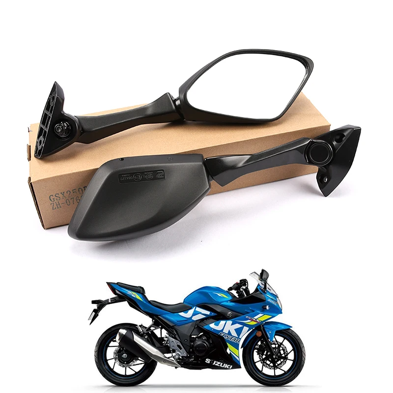 Motorcycle Rearview Mirrors For SUZUKI GSX250 GSX250R-A Scooter Rear View Mirrors Back Side Convex
Motorcycle Rearview Mirrors For SUZUKI GSX250 GSX250R-A Scooter Rear View Mirrors Back Side Convex