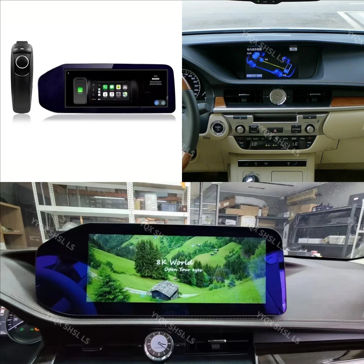 12.3" For Lexus ES ES300 ES250 ES350 ES300h 2013 - 2017 Android 13 Car Radio Multimedia Player Stereo GPS Navigation Carplay
12.3" For Lexus ES ES300 ES250 ES350 ES300h 2013 - 2017 Android 13 Car Radio Multimedia Player Stereo GPS Navigation Carplay