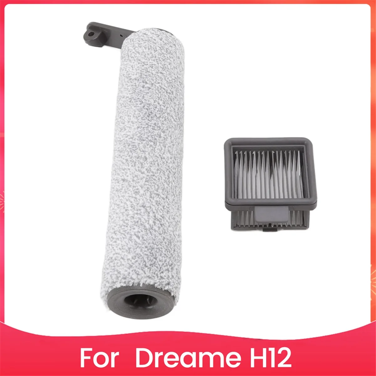 NEW Multi Brush Roll for Dreame H12 Floor Scrubber Brush Cordless Floor Brushes Filter Roller Replacement Spare Parts
NEW Multi Brush Roll for Dreame H12 Floor Scrubber Brush Cordless Floor Brushes Filter Roller Replacement Spare Parts