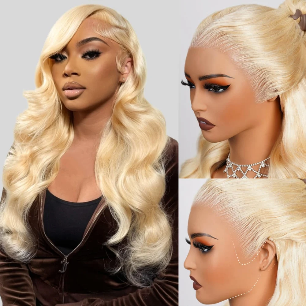 250% 300% High Density 613 Honey Lace Front Wig Human Hair 13x4 Body Wave Human Hair Wigs Blonde Lace Front Human Hair Wigs Pre Plucked with Baby Hair 13x6 HD Lace Frontal Wig 613 Brazilian Remy Human Hair Wig 30 Inch Bleached Knots Colored Wigs for Women
250% 300% High Density 613 Honey Lace Front Wig Human Hair 13x4 Body Wave Human Hair Wigs Blonde Lace Front Human Hair Wigs Pre Plucked with Baby Hair 13x6 HD Lace Frontal Wig 613 Brazilian Remy Human Hair Wig 30 Inch Bleached Knots Colored Wigs for Women
