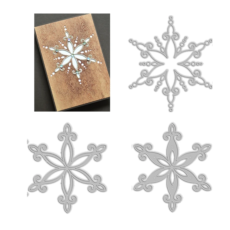Snowflake Birch Press Metal Cutting Dies Layering Coverplate Scrapbooking For Paper Embossing Frame Card Craft
Snowflake Birch Press Metal Cutting Dies Layering Coverplate Scrapbooking For Paper Embossing Frame Card Craft