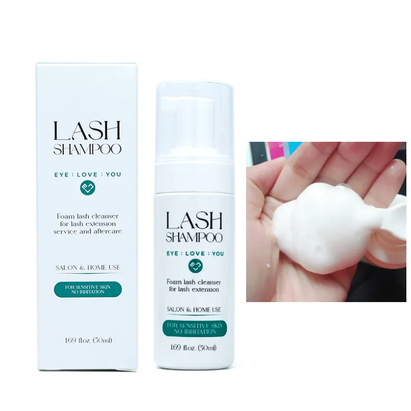 50ml Eyelash Shampoo Grafting Eyelashes Gentle Cleansing Mousse Foam No Stimulation Makeup Eyelash Extension Clean Tools
50ml Eyelash Shampoo Grafting Eyelashes Gentle Cleansing Mousse Foam No Stimulation Makeup Eyelash Extension Clean Tools