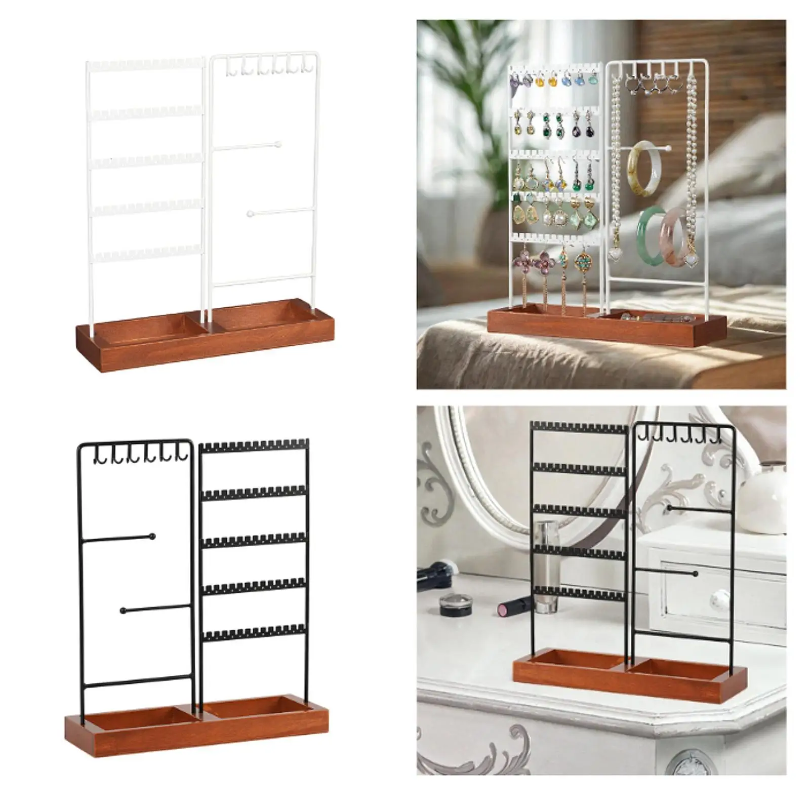 Jewelry Holder Organizer Jewelry Tower Earring Display Stand Earring Organizer Storage for Rings Earrings Shops Vanity Shows
Jewelry Holder Organizer Jewelry Tower Earring Display Stand Earring Organizer Storage for Rings Earrings Shops Vanity Shows
