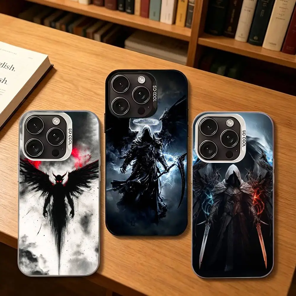 Hot Dark Angels Super Cool Phone Case For iPhone 17,16,15,14,13,12,11 Plus,Pro Max,XS,Colorful Silver Cover
Hot Dark Angels Super Cool Phone Case For iPhone 17,16,15,14,13,12,11 Plus,Pro Max,XS,Colorful Silver Cover